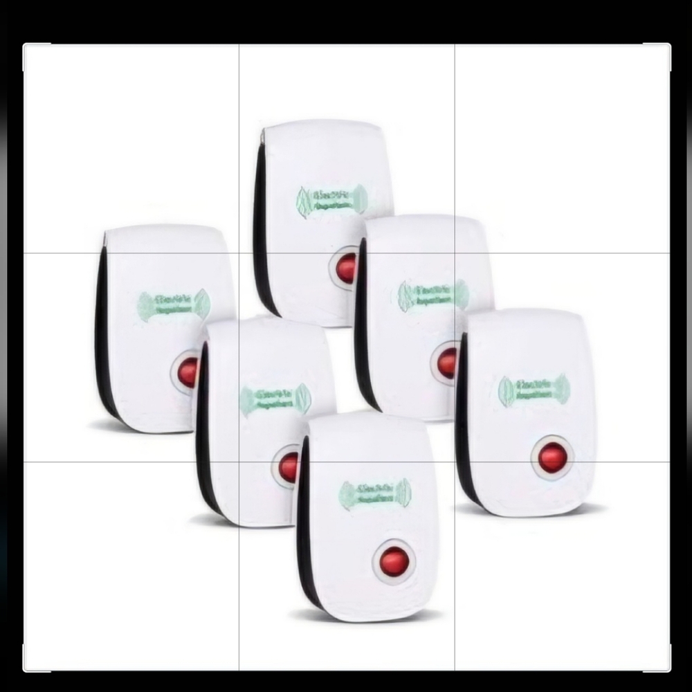 NWT Ultrasonic Electronic Repellent, 6 pk